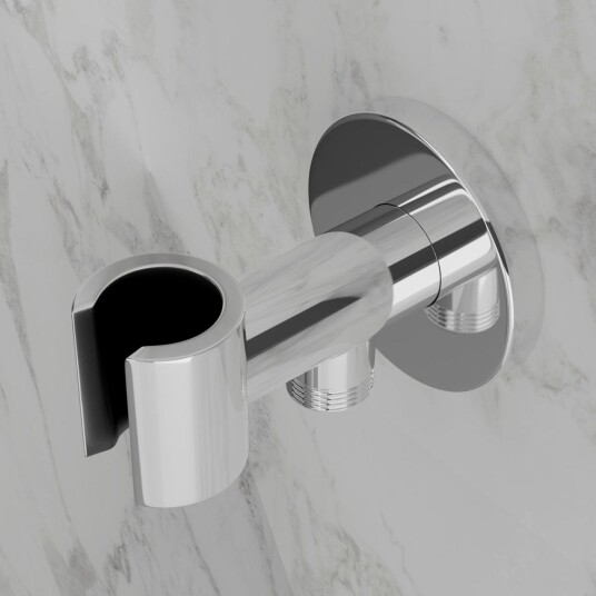 Scandtap Harmonized dusjholder, polert stål stainless steel