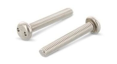 Schäfer & Peters 91012525 Sikkerhetsskrue M5 med sylinderhode A2 100-pakk M5 x 25 mm Innfesting
