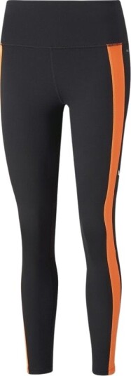 PUMA Tights Individualblaze Svart/oransje Kvinner størrelse X Small