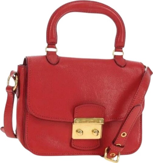 Miu Miu Pre owned Dame Pre owned Rød ONE SIZE,