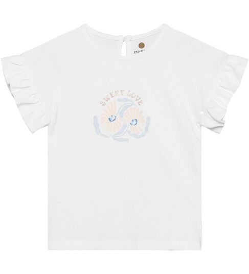 En Fant T Shirt Ss White 110