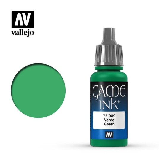 Vallejo Game Color Green Ink 17ml (72.089)