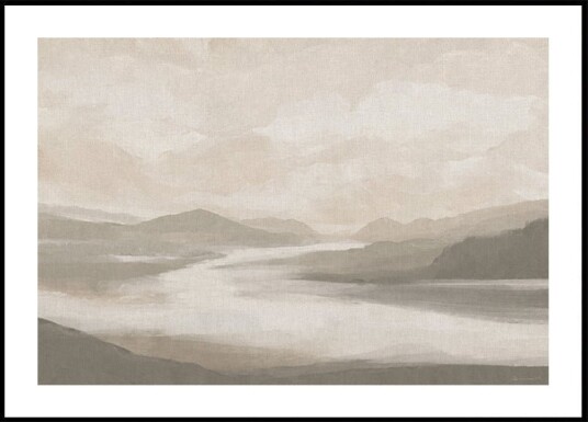 Dan Hobday Lake Sunrise Plakat Plakat / 70x100cm 