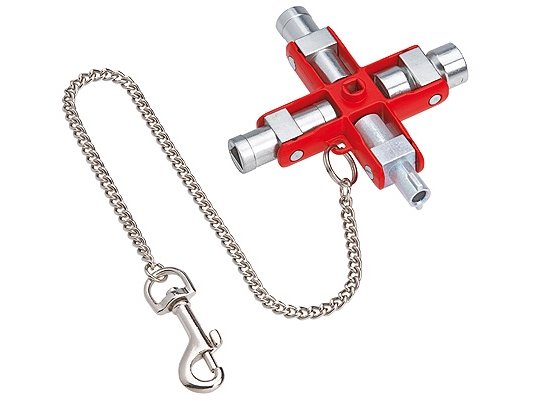 Knipex Universalknapp med Fastnøkkel – 90 mm Håndverktøy for Sperresystemer Knipex Universalknapp med Fastnøkkel – 90 mm Håndverktøy for Sperresystemer