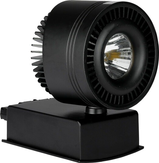 33W LED COB skinnespot RA95 Sort 1800lm kald hvit Kulør : Nøytral