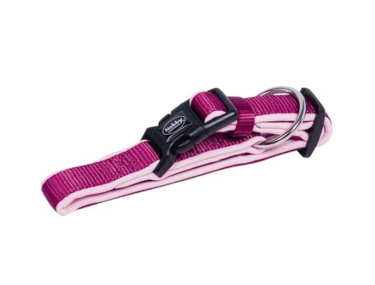 Nobby Classic Preno Universal Standard Collar Rosa Neopren Nylon Monochromatic S M