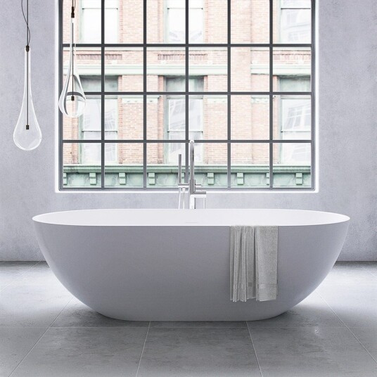 Pulcher Mood 178 Badekar 178x88 Matt Hvit SolidTec