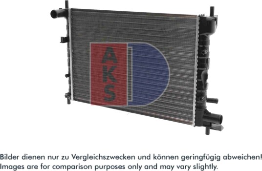 AKS DASIS 091350N Radiator motorkjøling