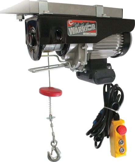 Warrior Winches 220EHA500 Elektrisk Løftevinsj 500kg IP54 230V