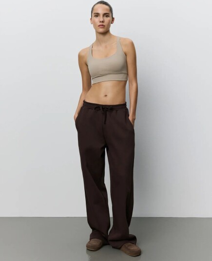 Sofie Schnoor Josiespo Sports Bra Beige XL
