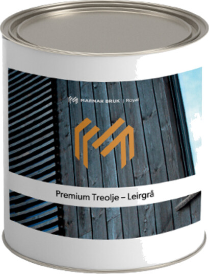 Marnar Bruk Treolje premium leirgrå 1 liter rg.20