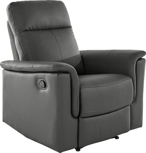 Recliner Southbrook Grå, PU/tre/metall, Manuell hvilestol - Grå, PU/tre/metall, Manuell hvilestol Recliner Southbrook Grå, PU/tre/metall, Manuell hvilestol - Grå, PU/tre/metall, Manuell hvilestol