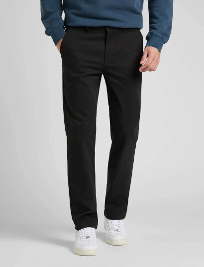 Lee Jeans Regular Chino - Black - 32 x 34