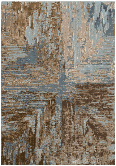 Wilton teppe Tizzano blå/multi Størrelse: 160 x 230 cm