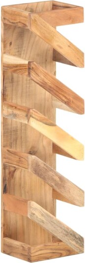 vidaXL Vinstativ for 5 flasker heltre akasie vidaXL Vinstativ for 5 flasker heltre akasie