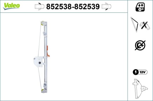 Vindusheis VALEO 852538