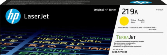 Hp Toner Yellow 219a 1.2k Clj 3302/3202 Hp Toner Yellow 219a 1.2k Clj 3302/3202