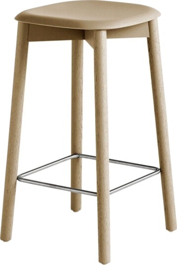 Hay Soft Edge 32 Low Bar Stool Water based Lacquered Oak Hay Soft Edge 32 Low Bar Stool Water based Lacquered Oak