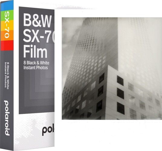 POLAROID B&W SX-70 SVARTHVITTFILM 8 STK BILDER POLAROID B&W SX-70 SVARTHVITTFILM 8 STK BILDER