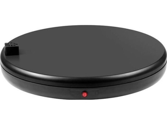 Roterende Fotostativ Puluz Med Strømuttak 45 Cm (Svart)