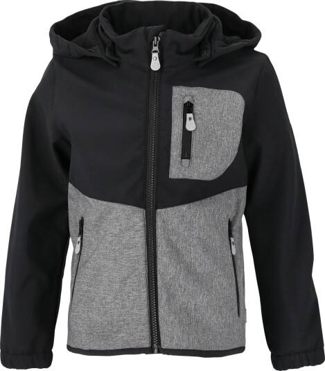 ZigZag Tarzan Softshell Jakke Barn Grå/Svart 116 122