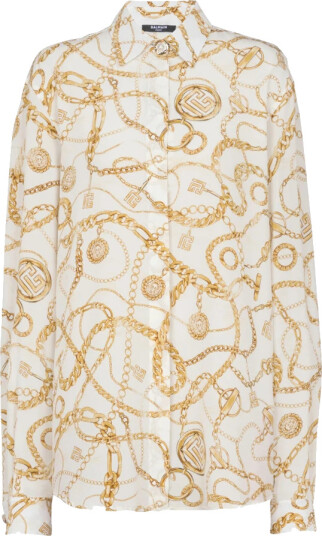 Balmain Dame Bluser & Skjorter Gul M,