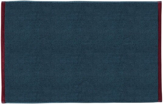 Mette Ditmer Soft baderomsmatte 50x80 cm Midnight blue light grey