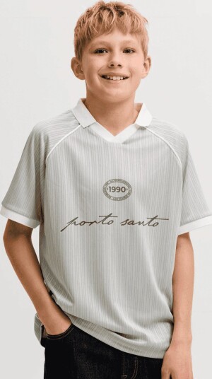 Jack and Jones Junior Jack & Jones Jr Jcoeterna Football t skjorte Vapor Blue 152