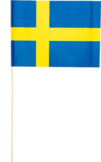 Globos Europe Håndflagg Sverige 10-pakning 4305