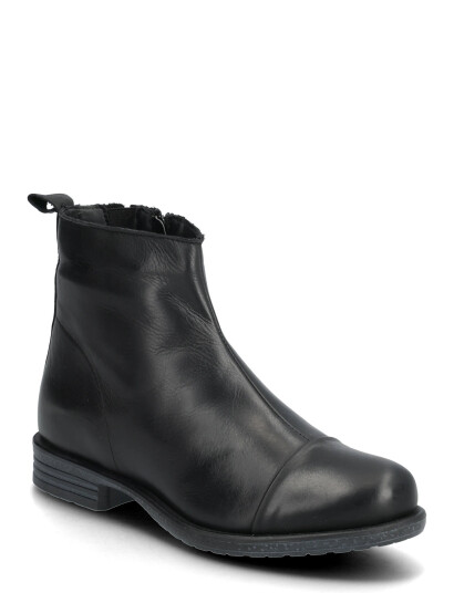 Bianco Biadanelle Ankle Boot Smooth Leather   Black   41