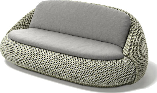 Dedon ATOLO 2 seters sofa C3E forest light 0220 spring mist 0221 Dedon ATOLO 2 seters sofa C3E forest light 0220 spring mist 0221