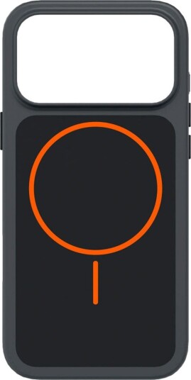 SBS D3O Core-etui til iPhone 18 Pro / 17 Pro, MagSafe-kompatibelt – svart og oransje