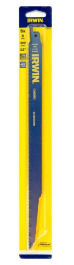 Irwin Tigersagblad 300 mm 6 TPI – 5-pakning for Elektroverktøy