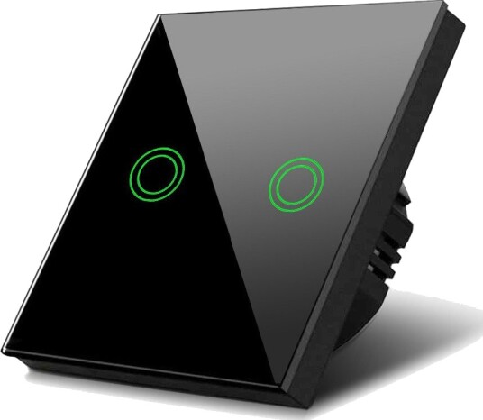 Maclean Mce714b Wifi Touch Lysbryter - LED (2-veis) - Svart Maclean Mce714b Wifi Touch Lysbryter - LED (2-veis) - Svart