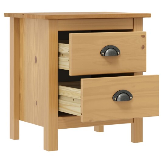 Nattbord Hill 46x35x49,5 cm heltre furu
