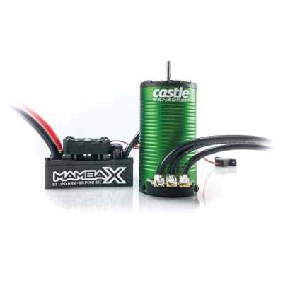 Castle Creations Mamba X SCT WP ESC/1415-2400kV Motor
