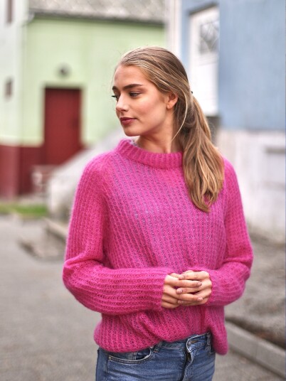 FRID genser cerise FRID genser cerise