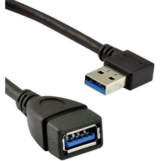 Stereo/Multimedia/Hifi Connect USB kabel
med vinkel C18020