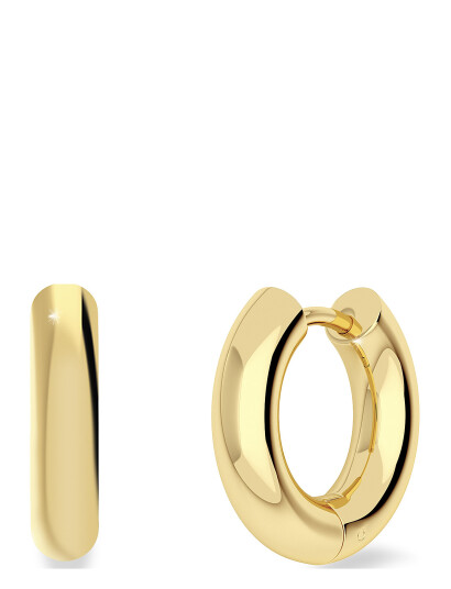 EDBLAD Chunky Hoops |Guld |One Size