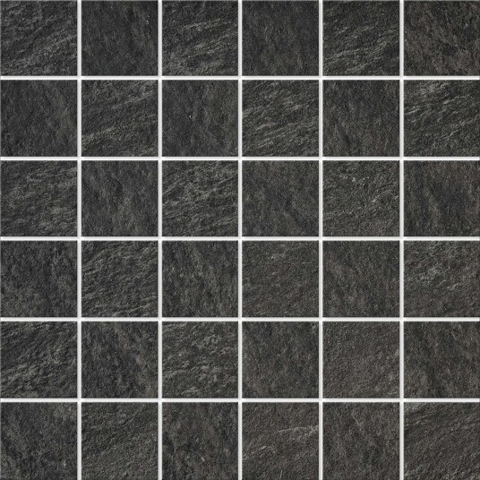 Bricmate Klinker Quartzit Black 5x5 cm
