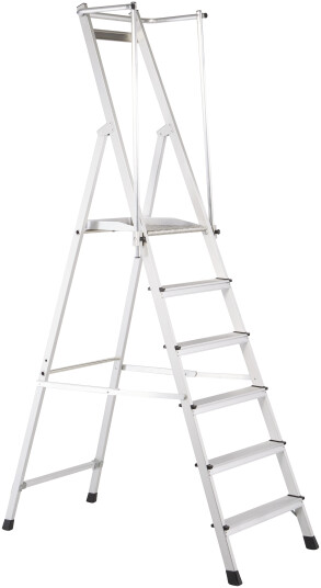 Zarges Plattformstige ZAP Neo S 400x400 mm 6 Trinn 1,49 m Zarges Plattformstige ZAP Neo S 400x400 mm 6 Trinn 1,49 m