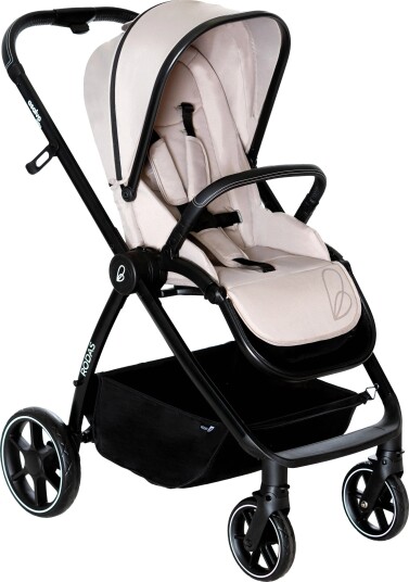 Asalvo Trio Rodas 3-I-1 Kombivogn Med Bag Og Sittedel - Maks 22 kg - Beige