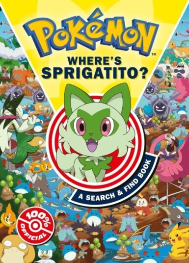 Pokemon Where¿s Sprigatito: A Search & Find Book