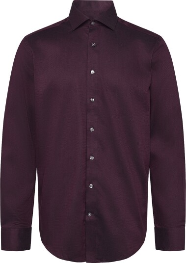 Bruun & Stengade Bs Callesen Modern Fit Shirt Burgundy 42