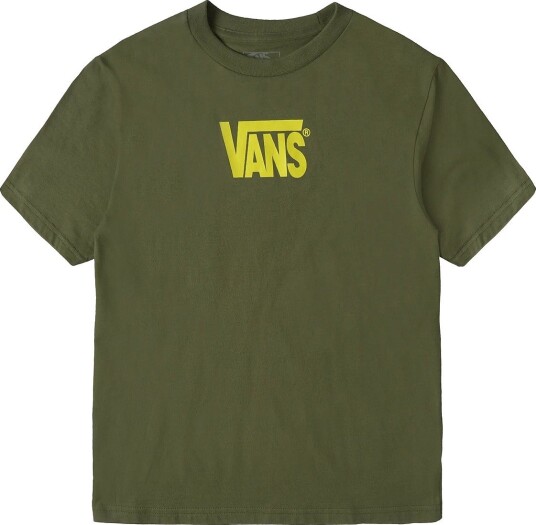 VANS Stretch Logo Ss - GREEN BALSAM - S