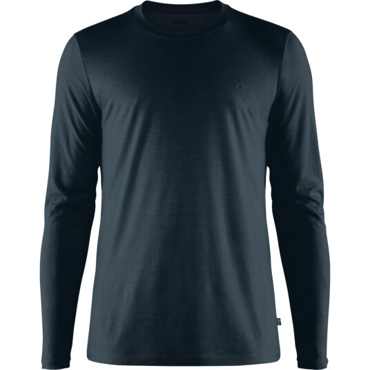 Fjellreven Men's Abisko Wool Ls Blå S Man