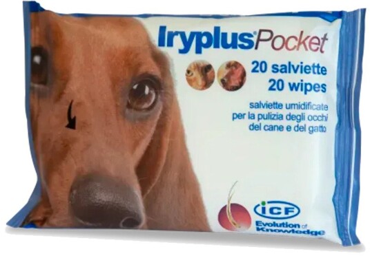 Iryplus Øyevask Wipes Til Dyr, 1x20 Stk Iryplus Øyevask Wipes Til Dyr, 1x20 Stk