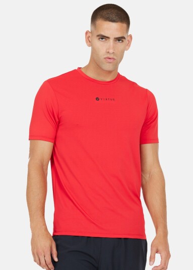Virtus Roger M Hyperstretch S/S Tee Tomato Xl Trenings-T-Shirts Virtus Roger M Hyperstretch S/S Tee Tomato Xl Trenings-T-Shirts