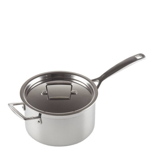 Le Creuset 3-Ply kasserolle med lokk 20 cm 3,8L