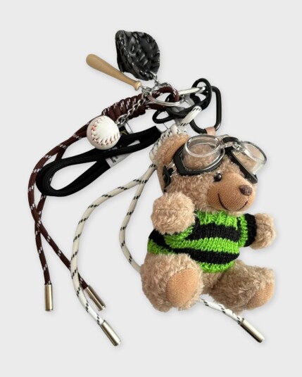 Sticky Bestie Bag Charm Set Green Grön ONESIZE Sticky Bestie Bag Charm Set Green Grön ONESIZE